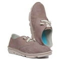 thumbnail image 5 of On Foot Blucher Women's Slip On Lace Up Leather Shoes In Taupe Size 9.5, 5 of 6