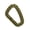 ArmyGreen, variant on Tactically Carabiner Keychains D Rings Spring Gear Clip Utility Hook