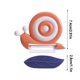 thumbnail image 2 of Pelador de verduras de cerámica en forma de caracol, utensilio de cocina ergonómico para frutas y verduras, ligero y portátil, seguro para niños, fácil de limpiar, resistente a la oxidación, 2 of 5