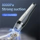thumbnail image 1 of Aspiradora de Coche / Pequeña / 8000PA / Portátil Recargable / 26000PM / 120W / 12V Portátil Fuerte Ajuste de Succión para Detalles Interiores de - Cableado DYNWAVEMX Aspiradora de coche, 1 of 8