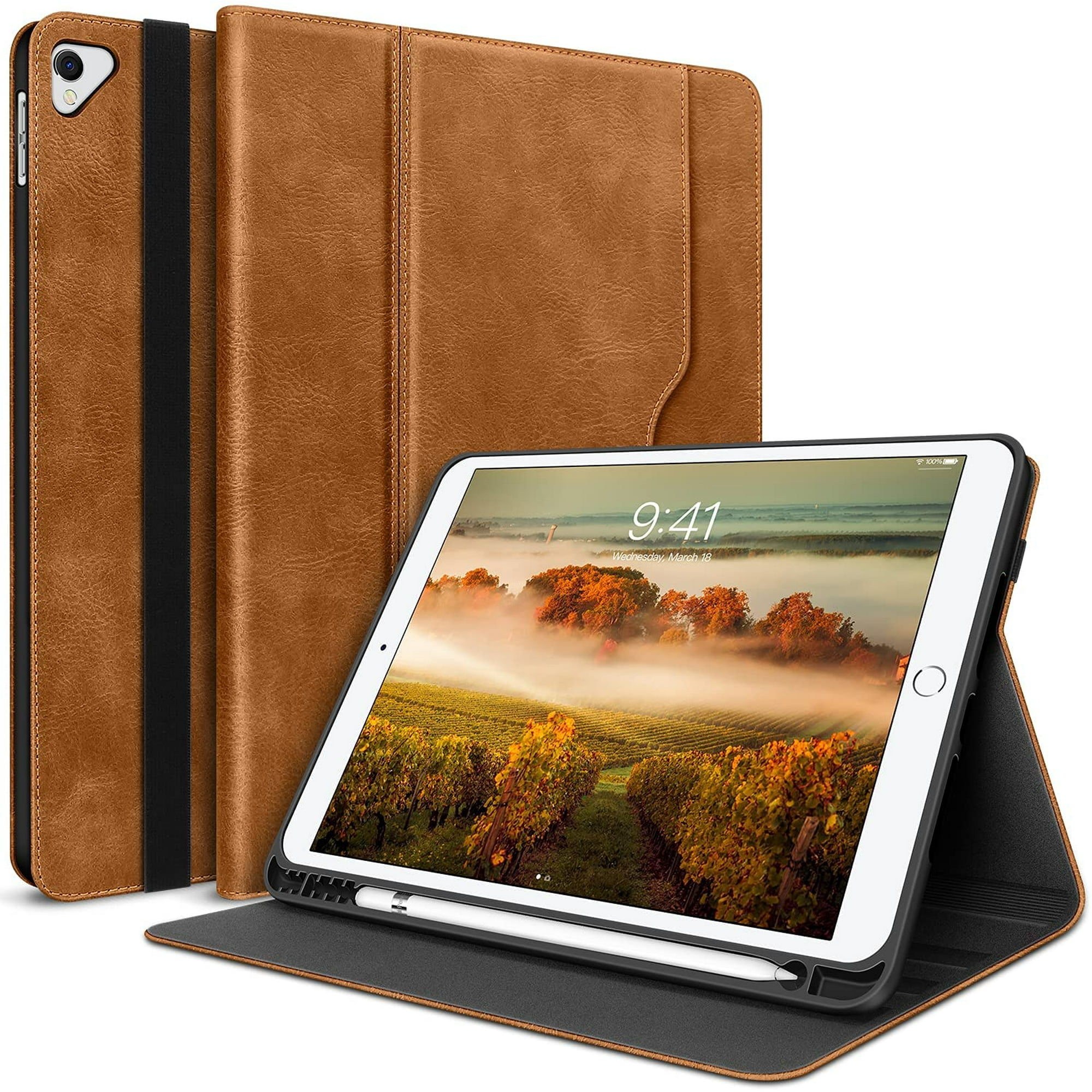 Tablet Case for IPad 10.2 inch 9th Generation 2021 PU Leather