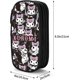 thumbnail image 4 of Kuromi Pencil Box Oxford Cloth Large Capacity Storage Box Storage Box Compatible with School Office Boys Girls Black SAOE021703, 4 of 5