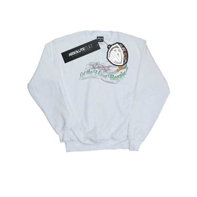 Tom et Jerry Hommes Laisser la Chasse Commencer Sweat-Shirt