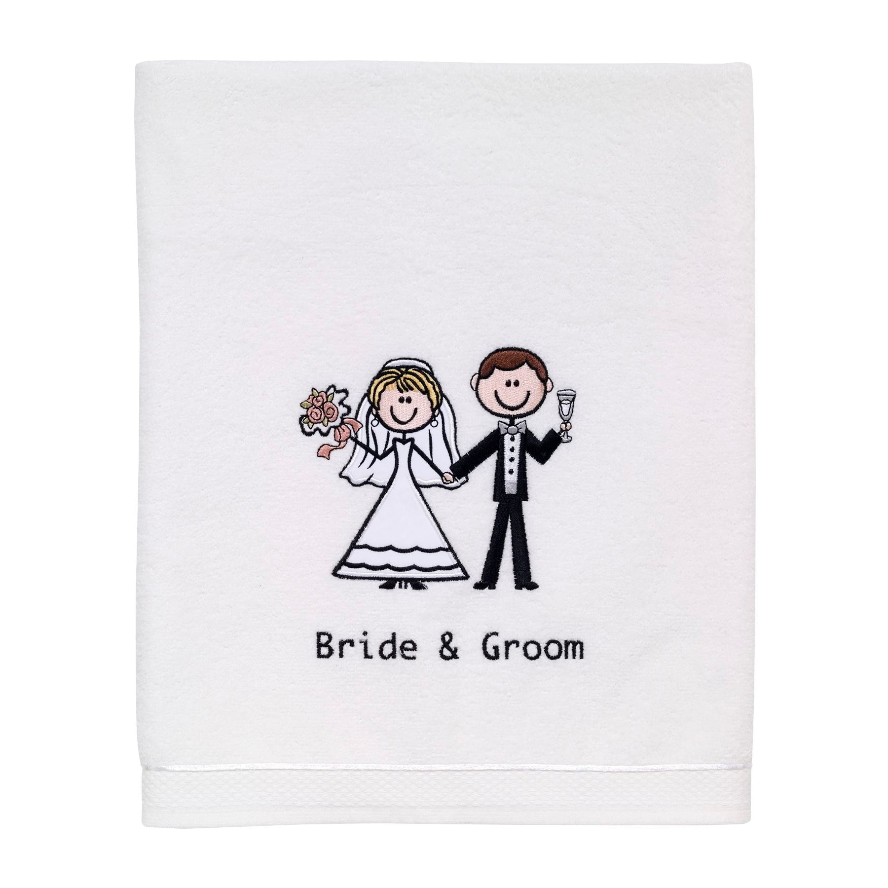 Avanti Linens Avanti Bride & Groom Hand Towel