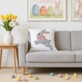 thumbnail image 1 of Uuiauoio Easter Home Decorations Garland Bunny Pillow Covers Floral Rabbit Throw Cushion Cover Decorative Pillows for Bed Couch Home Sofa Living Room Rustic Farmhouse Decor, 1 of 6