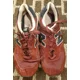 thumbnail image 3 of SWEET NEW BALANCE 574 BURGUNDY RED SNEAKERS MEN'S SIZE US11D, 3 of 5