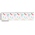 thumbnail image 3 of Cartoon Fabric by the Yard Upholstery, Pastel Colors with Rabbits Circles and Colorful Drops Pattern, Decorative Fabric for DIY and Home Accents, Multicolor by Ambesonne, 3 of 5