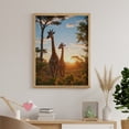 thumbnail image 6 of Diamond Art Kit for Adults, Giraffes Sunset Wilderness Diamond Painting for Adults Beginners, 5D DIY Diamond Art Painting Kits, Colorful Diamond Painting Craft for Home Decor 12x16, 6 of 7