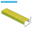 thumbnail image 2 of czcpp-Staples pour Agrafeuse, Lot de 4 (1000 Pcs Agrafes par Paquet) 26/6 Standard 1/4 Pouce Longueur Agrafes Sans Confiture pour Fournitures de Bureau à Domicile, Jaune, 2 of 4