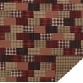 thumbnail image 3 of VHC Brands Wyatt Plaid Cotton Rustic Pre-Washed Quilt Sham King Bedding Accessory, Set, Patchwork Tan, 3 of 9