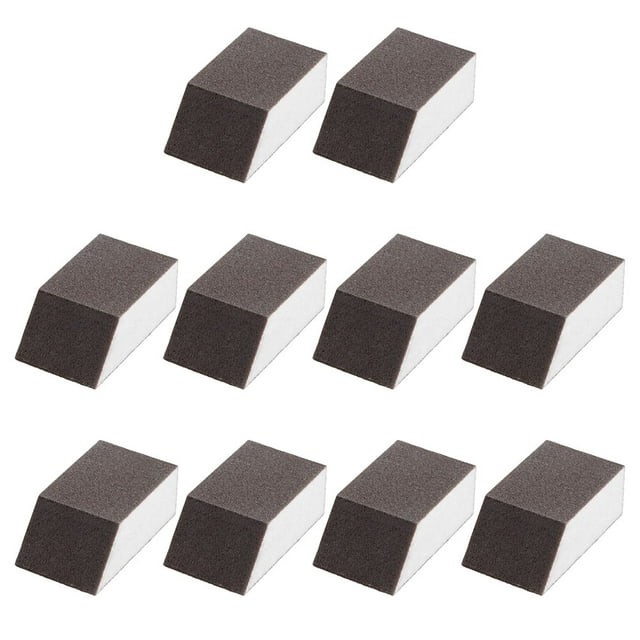 10Pcs Household Emery Sponges Multi-function Scrub Sponges Convenient Dish Sponges