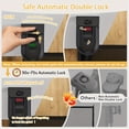 thumbnail image 4 of 177-Inch Wide Retractable Guardrail Door, 34-Inch Tall Retractable Gate with Spacious Pet Door, Adjustable Mount & Automatic Safety Lock, Easy Installation Kit Included, 4 of 10