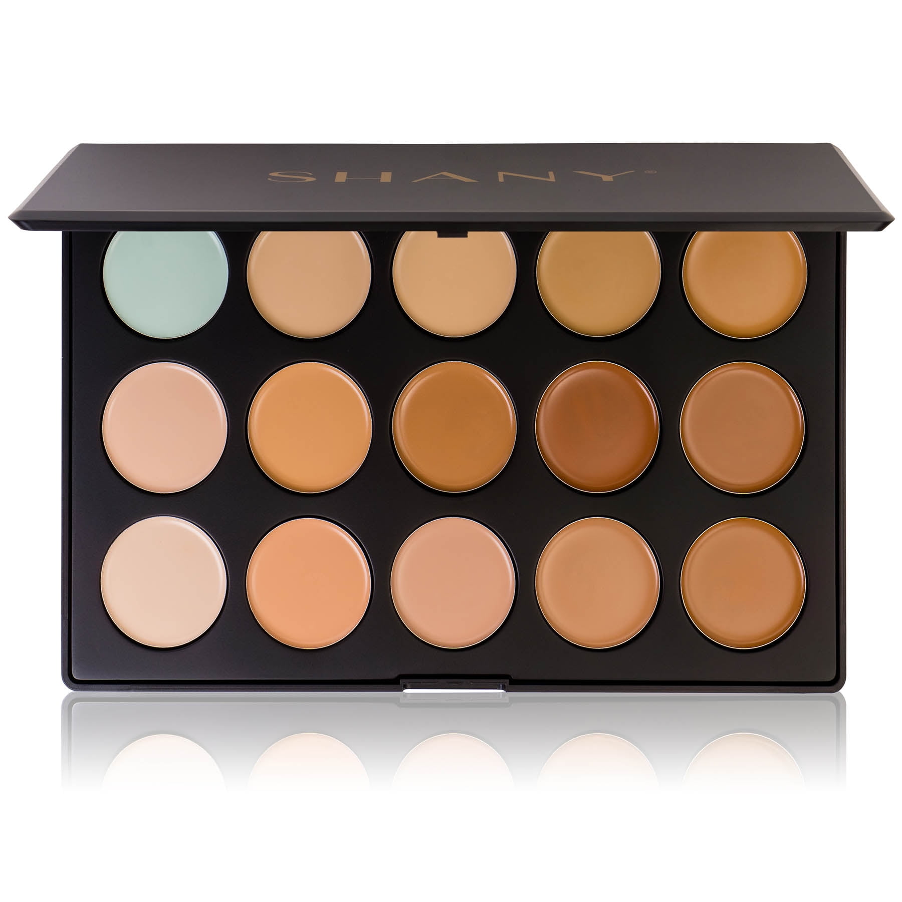 SHANY Professional Cream Foundation and Camouflage Concealer 15 Color Palette