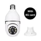 thumbnail image 1 of Cámara de vigilancia con bombilla inalámbrica para el hogar dispositivo de Kuymtek vigilancia con visión nocturna WiFi detección de movimiento bidireccional para habitación, 1 of 3