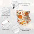 Neck Gaiter Face Cover Scarf, Pumpkin Fall Pears Face Sun Mask Cover