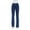 Dark Blue, variant on Women High Denim Pants Waisted Ripped Flare Jeans Pants Button Bell Bottom Pants Denim Wide Leg Pants Lift Hip Sports Casual Jeans S-XXL