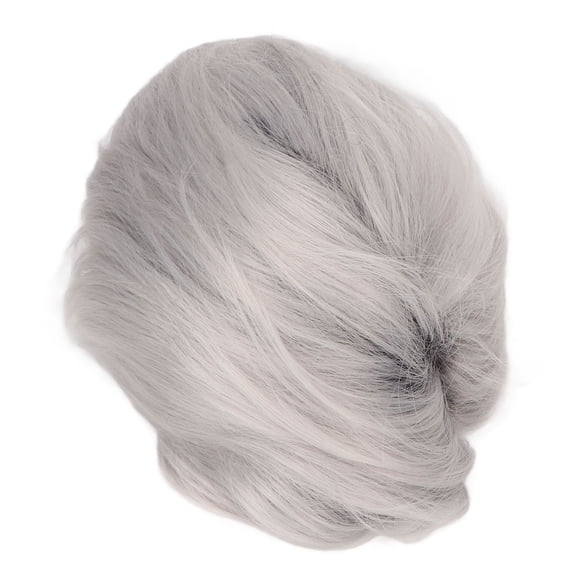 Peluca de Hombre Nikou Peluca de Cabello Falso Gris Plateada