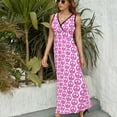 thumbnail image 4 of Hippy Peace Sleeveless Dress dress summer women Women's summer dress, 4 of 7