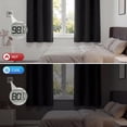 thumbnail image 6 of Blackout Curtains, Blackout Curtains Set of 2 for Bedroom Living Room 42x63 in, Thermal Insulated Room Darkening Drapes with Grommet Top, Noise Reduction & Light Blocking, 6 of 7