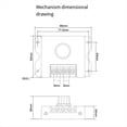 thumbnail image 3 of 5 Piezas DC 12V 24V LED Dimmer Switch 30A Regulador de Voltaje Controlador Ajustable para Tira de LED Atenuadores de AtenuacióN de Luz, 3 of 10