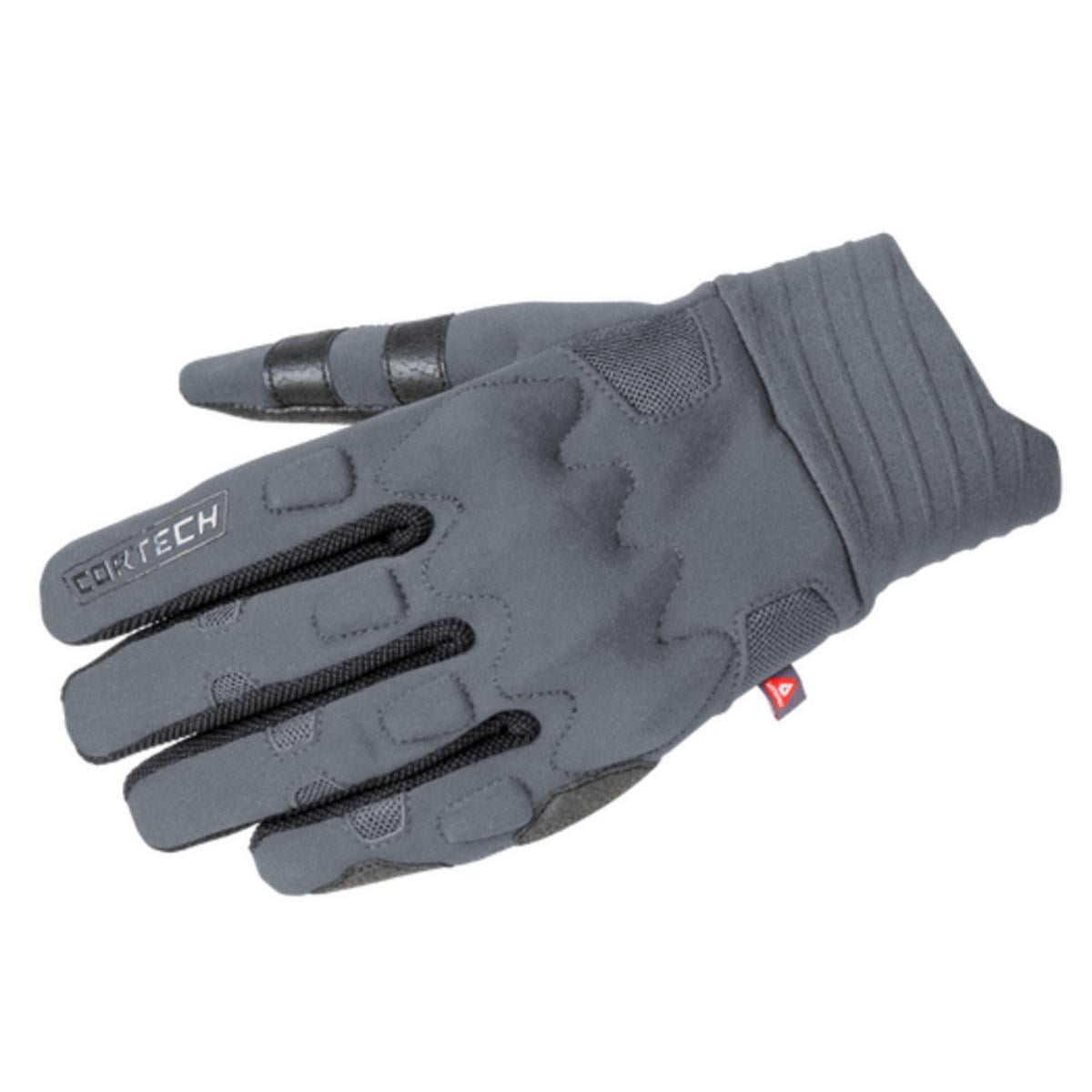 Cortech Insulite Mens Textile Motorcycle Gloves Black/Black LG