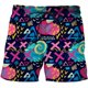 thumbnail image 1 of Flamingo Graffiti Painting Shorts Pants Men Summer Beach Shorts 3d Printed y2k Swim Trunks Quick Dry Swimsuit Cool Ice Shorts Fivean unisex, 1 of 2