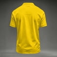 thumbnail image 5 of Trgacdwlo Men Polo Shirts Collared Button Mens Shirts Short Sleeve Quick Dry Summer Breathable Golf Polo Shirts for Men Yellow S, 5 of 7