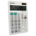 thumbnail image 3 of Calculatrice de bureau Sharp EL334W pour secondaire, cégep, université et bureau, écran ACL XL 12 chiffres, double alimentation, fonctions coût/prix/marge et touches de taxe, 3 of 5