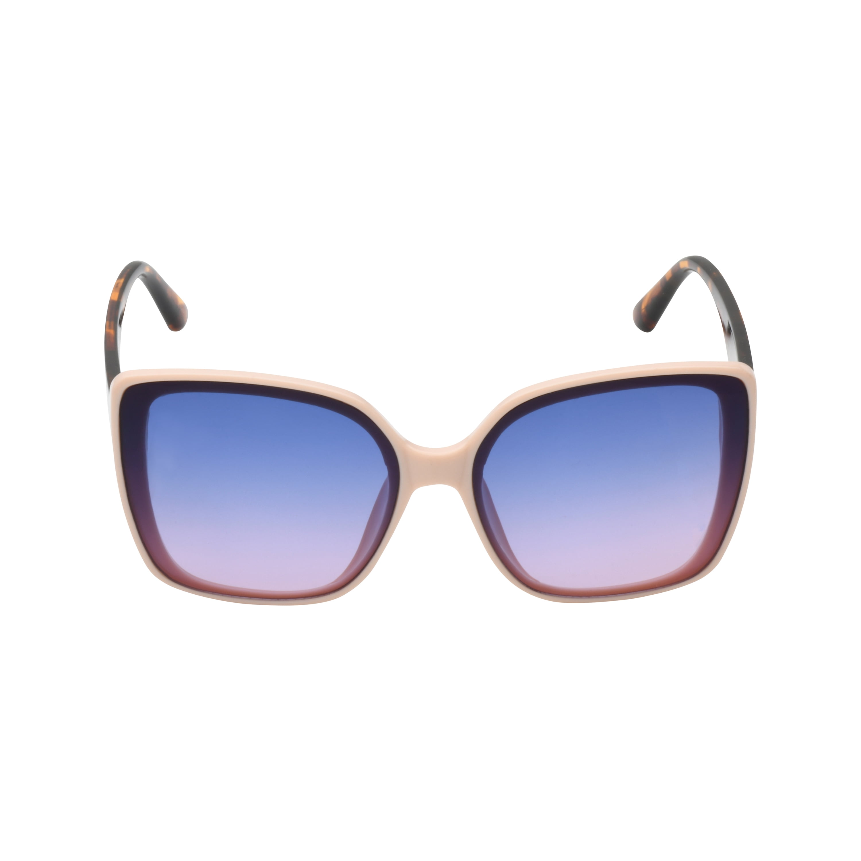 Nanette Lepore Women's NN395 Retro Cat Eye UV400 Protective Square Fashion Sunglasses, 62mm