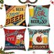 thumbnail image 1 of Sunshine Smile - Fundas de almohada navideñas de 4 piezas, funda de almohada navideña, funda de cojín navideña, funda de cojín decorativa, decoración de Feliz Navidad, 1 of 5