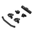 thumbnail image 1 of RC Front Steering Knuckle Set, RC Front Steering Link Set Aluminum Alloy High Strength Wear Resistant  For Driving Efficiency Black, 1 of 8
