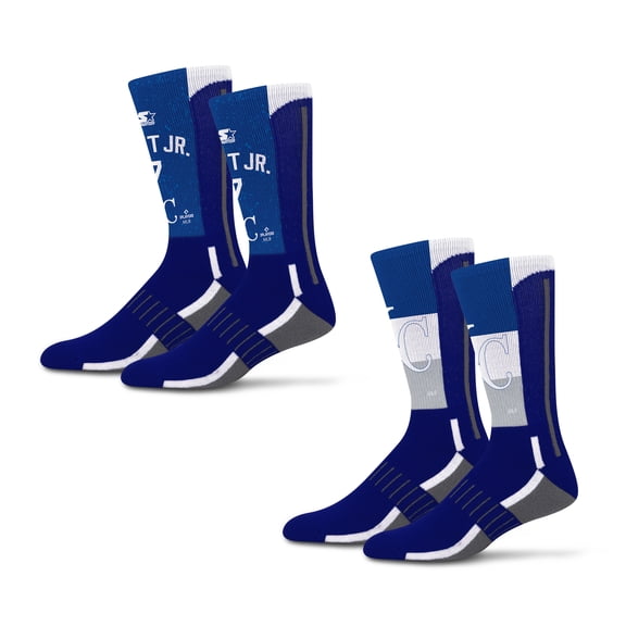 Unisex Starter Bobby Witt Jr. Kansas City Royals Jersey Arch Neo Two-Piece Sock Set