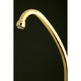 thumbnail image 3 of Kingston Brass KS614PB Kingston Two Handle Wall Mount Kitchen Faucet, Polished Brass, 3 of 5