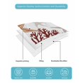 thumbnail image 4 of Twin XL Quilt Bedding Set, Brown Starfish Coastal Reversible Summer Quilt 3 Pieces, Coral Nautical Summer Ocean Lightweight Bedspreads Coverlets with 2 Pillow Shams for All Seasons, 4 of 5