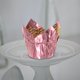 thumbnail image 5 of Moldes para cupcakes Unique Bargains 150 Piezas papel de aluminio Estándar tulipán Dorado rosa, 5 of 5