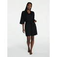thumbnail image 3 of Joyspun Women’s Dreamy Soft Collection Knit Robe, Sizes S/M-2X/3X, 3 of 6