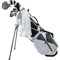 thumbnail image 4 of czcpp-Devant Sports Towels Extra Large Caddy Golf Towel, Blush/Pink & White Stripes, 4 of 4