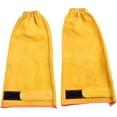 thumbnail image 2 of Lefu 1 Pair Leather Welding Sleeves Heat & Flame Resistant Protection Cowhide Sleeves, 2 of 10