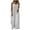 White, variant on gakvbuo Baggy Overalls For Women Loose Wide Leg Jumpsuits With Pockets Dressy Casual Summer Breathable Solid Color Outwear Oversized Rompers Long Cargo Pants Rompers Vacation Outfits