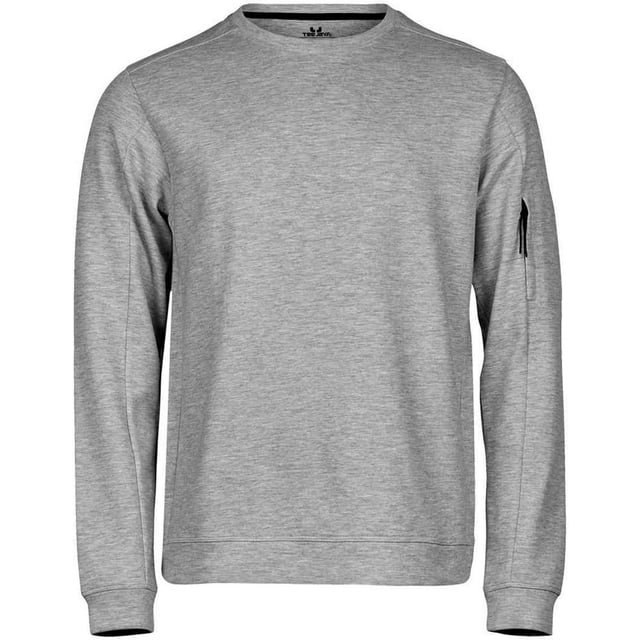 Tee Jays Chandail en Molleton Athlétique Col Rond pour Hommes