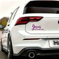 thumbnail image 2 of Car and Motorcycle Window Sticker, Durable Vinyl Decal with Clear Lettering, Weather-Resistant, Easy Peel-and-Stick Application, 1 Piece, 2 of 6