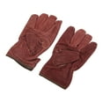 thumbnail image 1 of Gants de Protection, Résistants aux Hautes Températures et à la Chaleur, Ignifuges avec Pochette pour Camping et Grill, Rouge Vin, 1 of 8