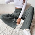thumbnail image 2 of eczipvz Pantalons de Travail Femmes Femmes Ride Jambe Droite Résister Stretch Pantalon GY2,M, 2 of 5