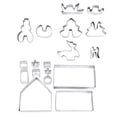 thumbnail image 2 of LSLJS Christmas Stainless Steel Cake Merry Christmas Decoration for Home, Cake Mould, 2 of 9