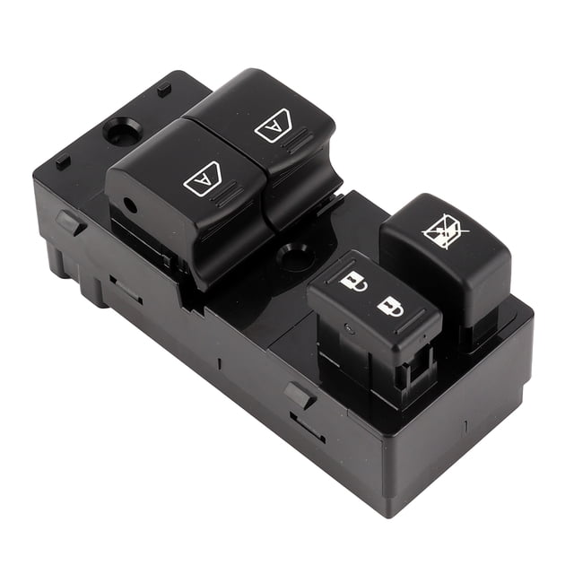 Interruptor de control de la ventana eléctrica delantera 25401-JL44A Compatible con Infiniti G37 Q60 Coupé 3.7L