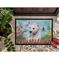 thumbnail image 3 of Carolines Treasures CK1263MAT Westie Spring Door Mat Indoor Rug or Outdoor Welcome Mat 18x27 Doormat  27"L x 18"W, 3 of 4