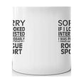 thumbnail image 3 of Thinking about My ROGUE SPORT Driver Coffee Tea Ceramic Mug 11 oz, 3 of 3