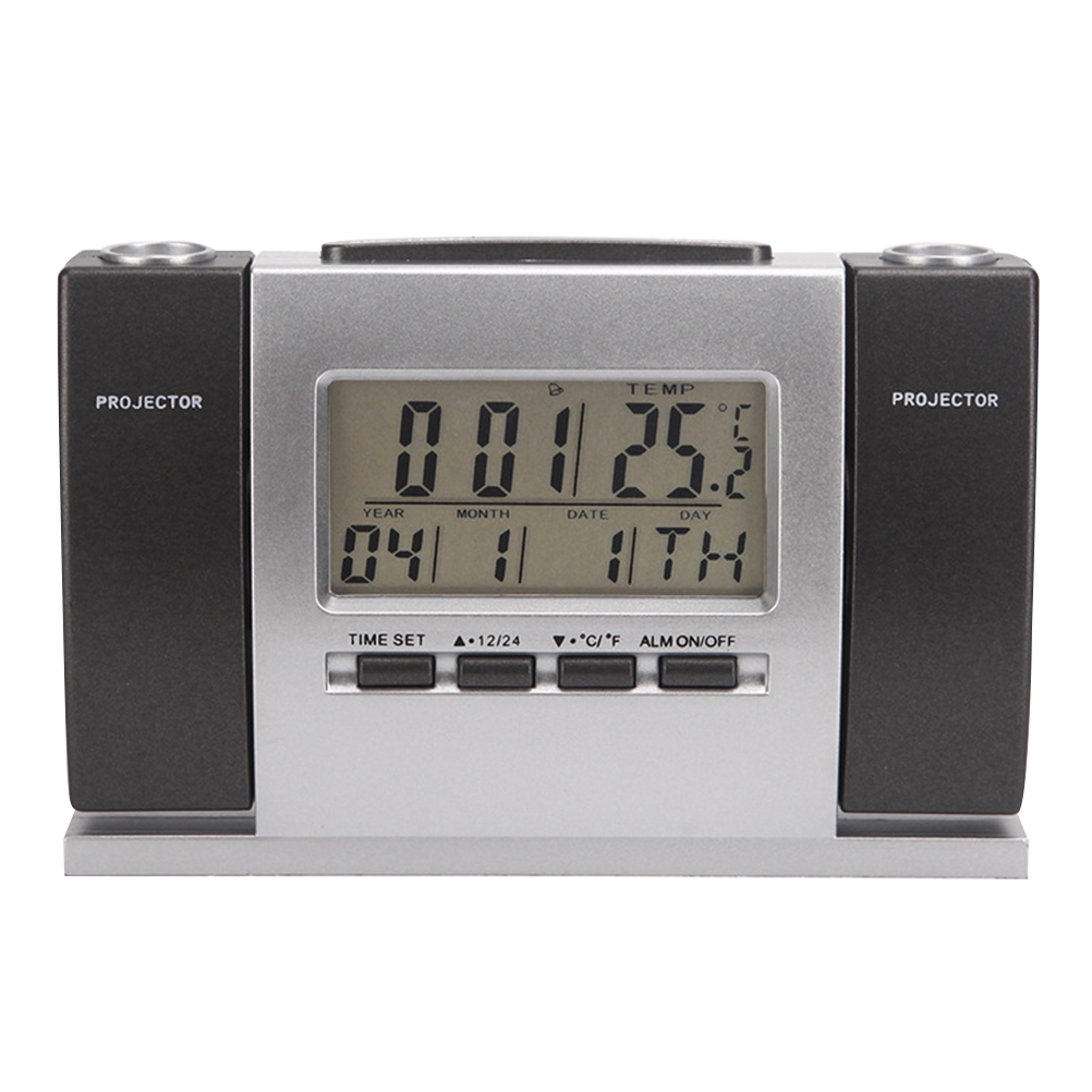 Multifunctional Digital Clock Fashion Indoor Time Temperature