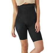 Maidenform Women’s Shapewear Skin Spa Extra Firm Control High Waist Mid Thigh Shaping Shorts, Sizes up to 3XL