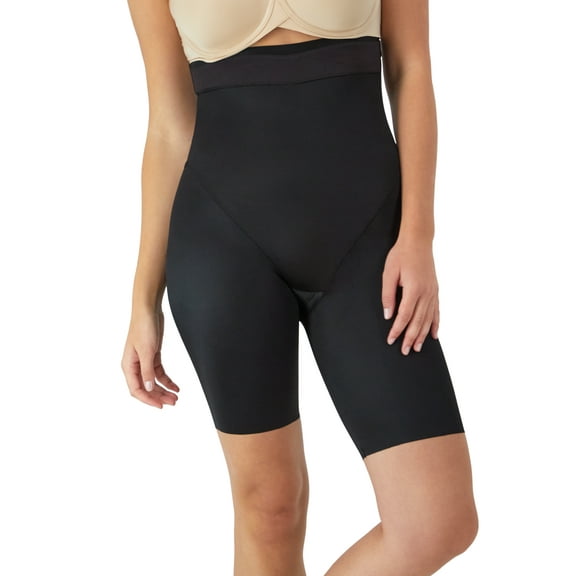 Maidenform Women’s Shapewear Skin Spa High Waist Mid Thigh Shaping Shorts FP0047 S-3XL